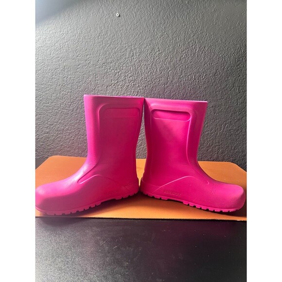 Birkenstock Derry EVA Girls Pink Rain Waterproof Boots – Size 2-2.5 - Picture 11 of 11